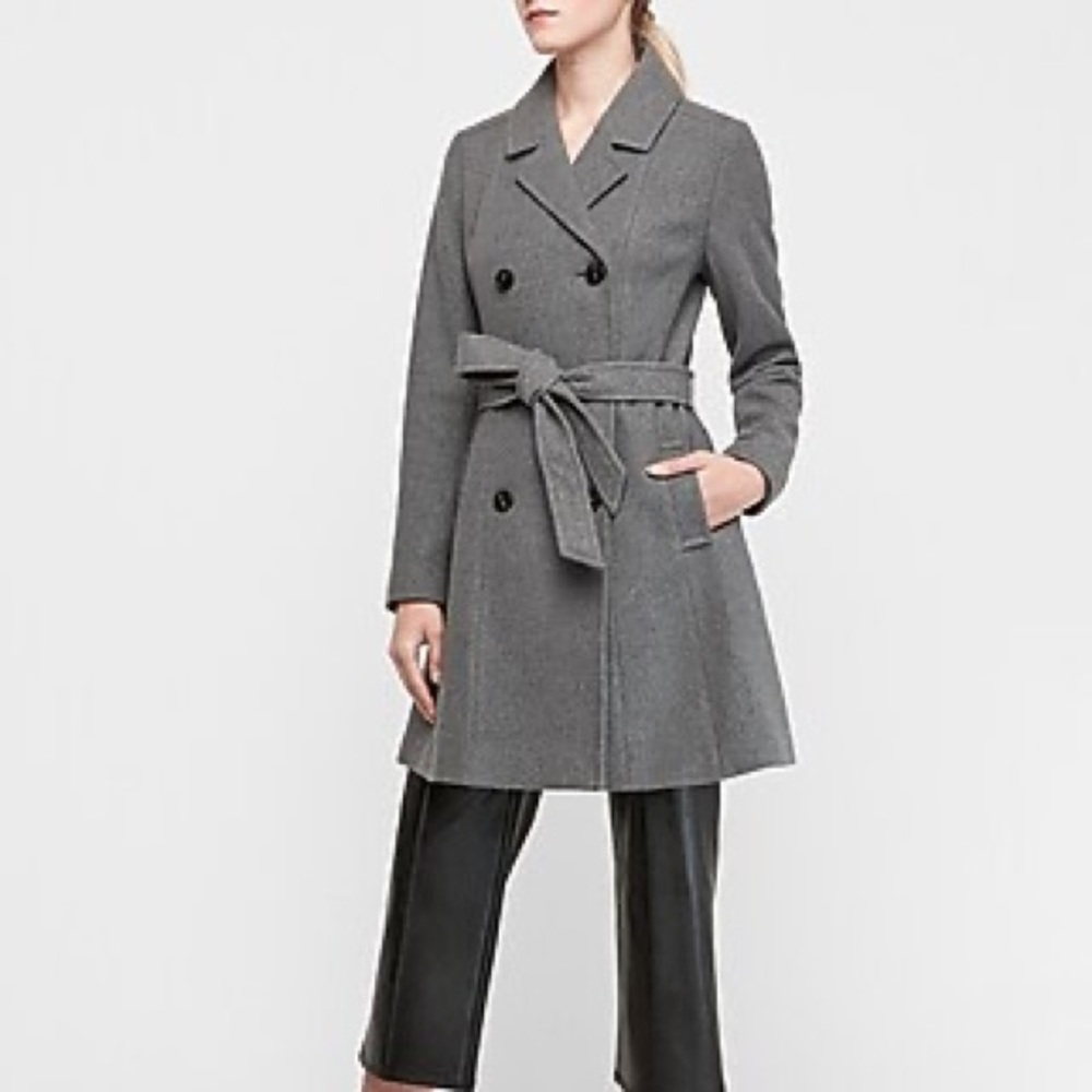 Express Gray Coat